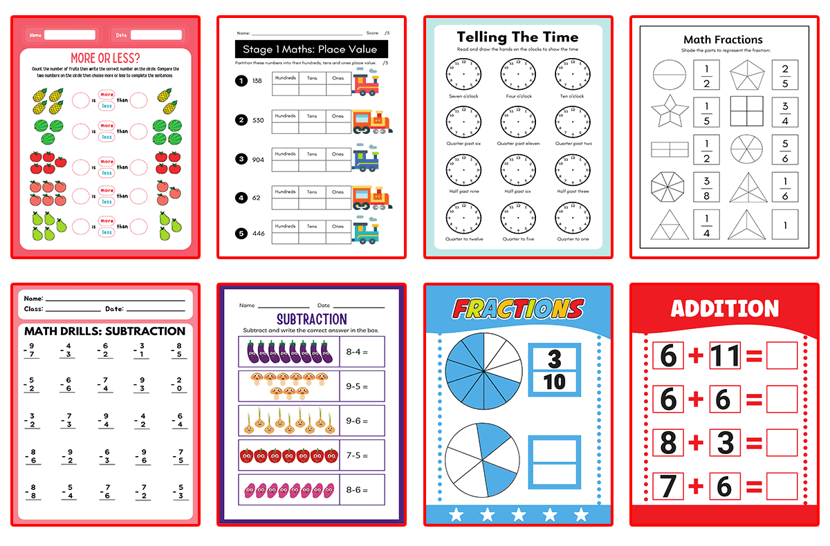 Matematik Worksheet